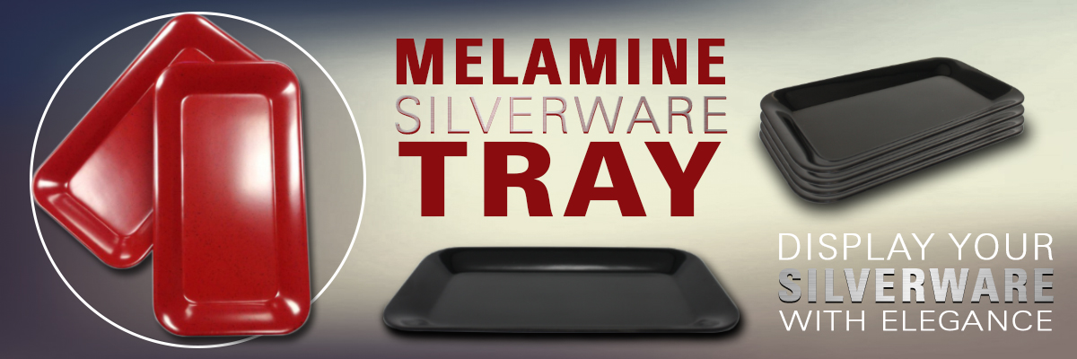 Melamine Silverware Trays