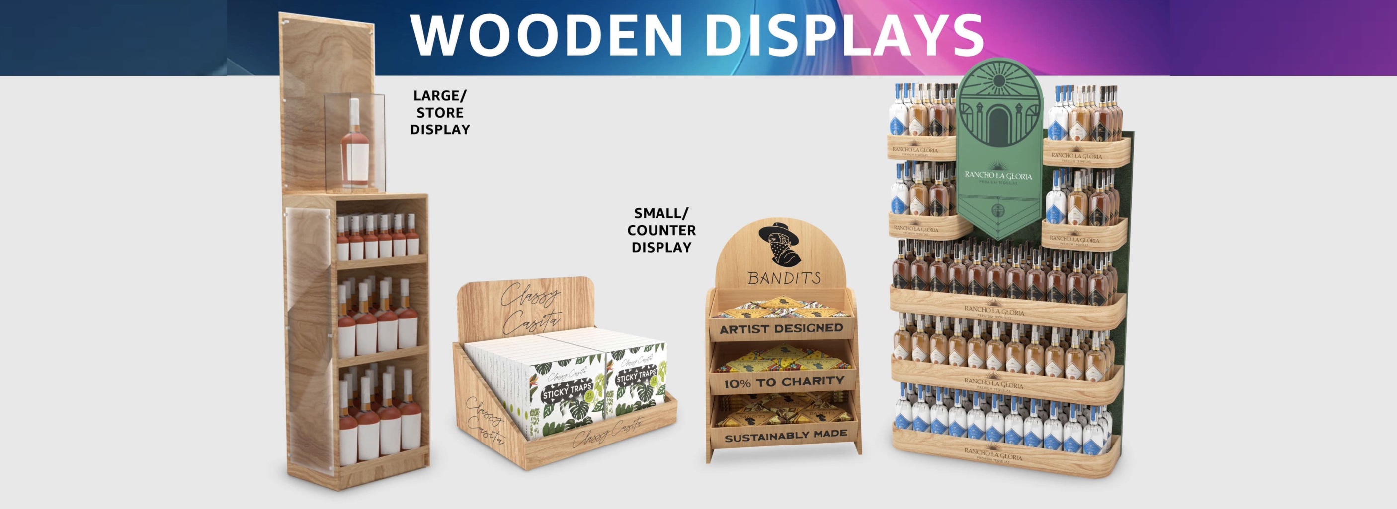 Wooden Displays
