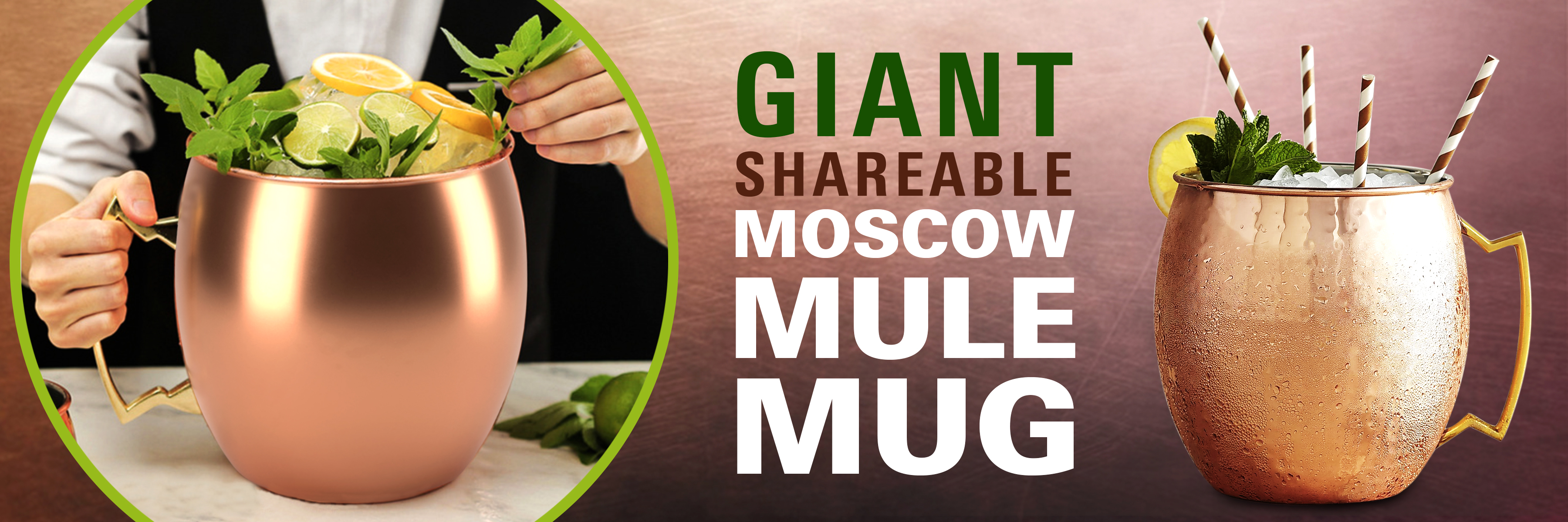 giant shareable moscow mule mug