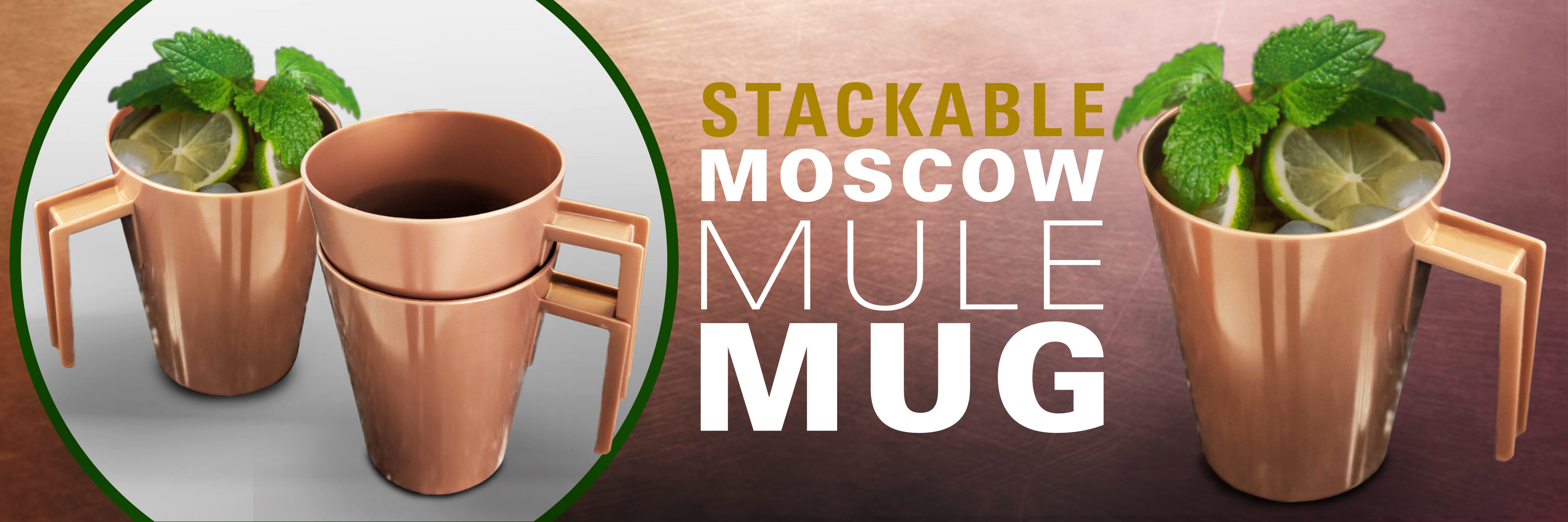stackable moscow mule mug