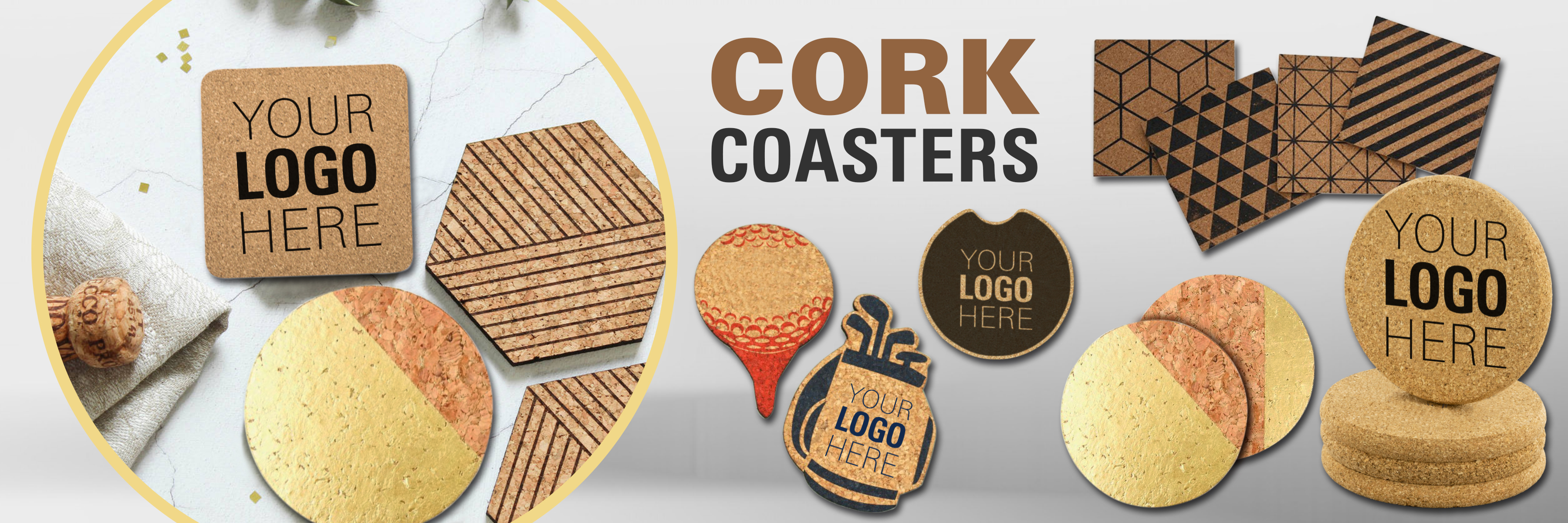 custom cork coasters