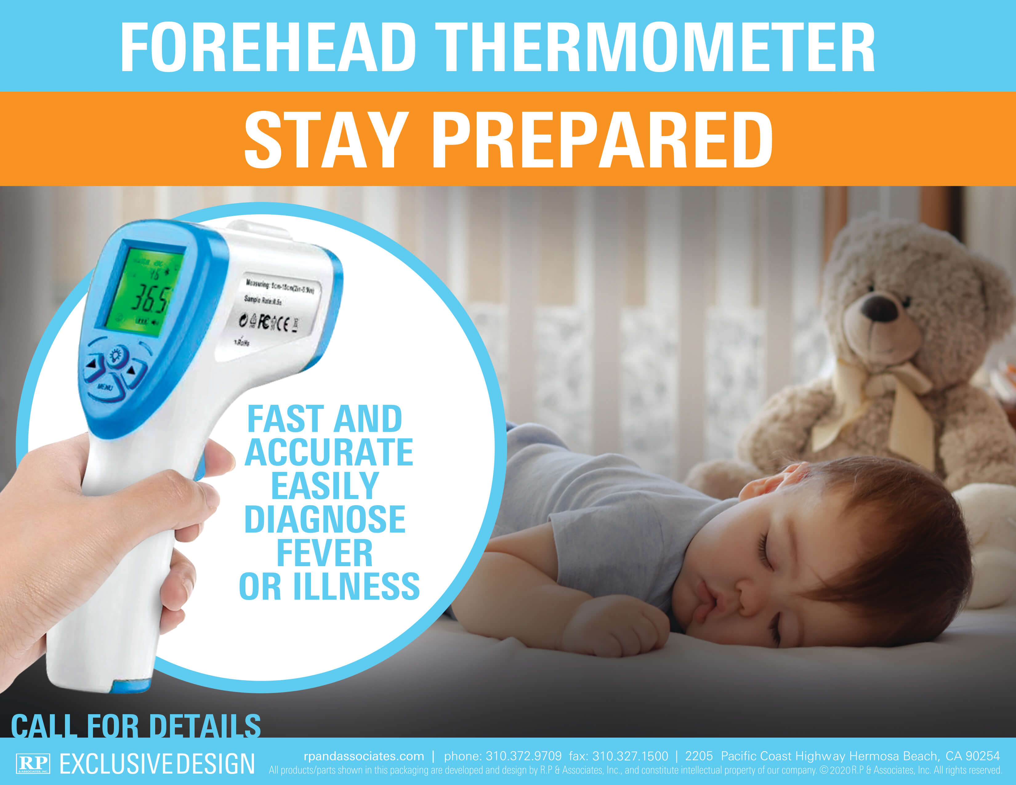 forehead thermometer