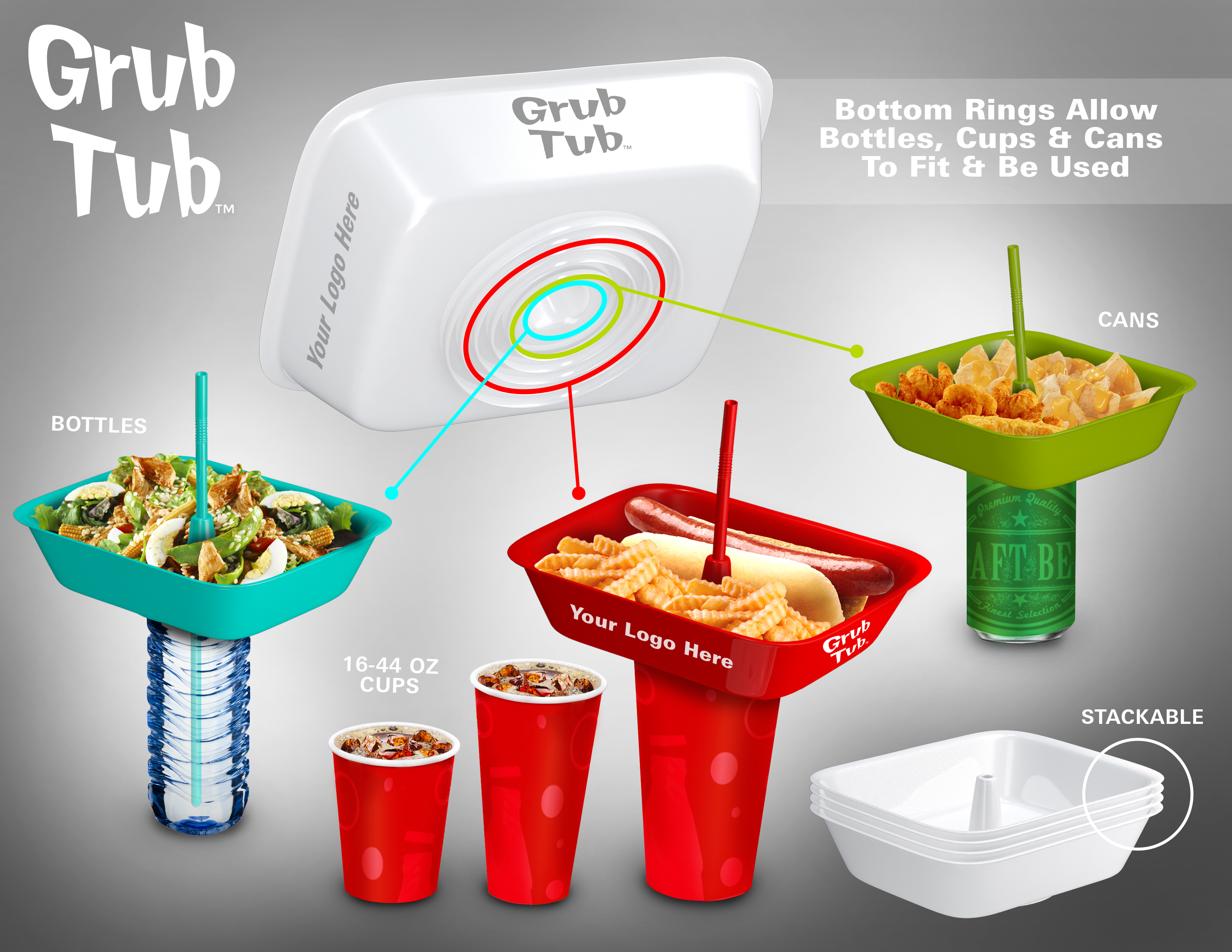 Styrofoam To Go Box 3D, Incl. takeout & food and drink - Envato Elements