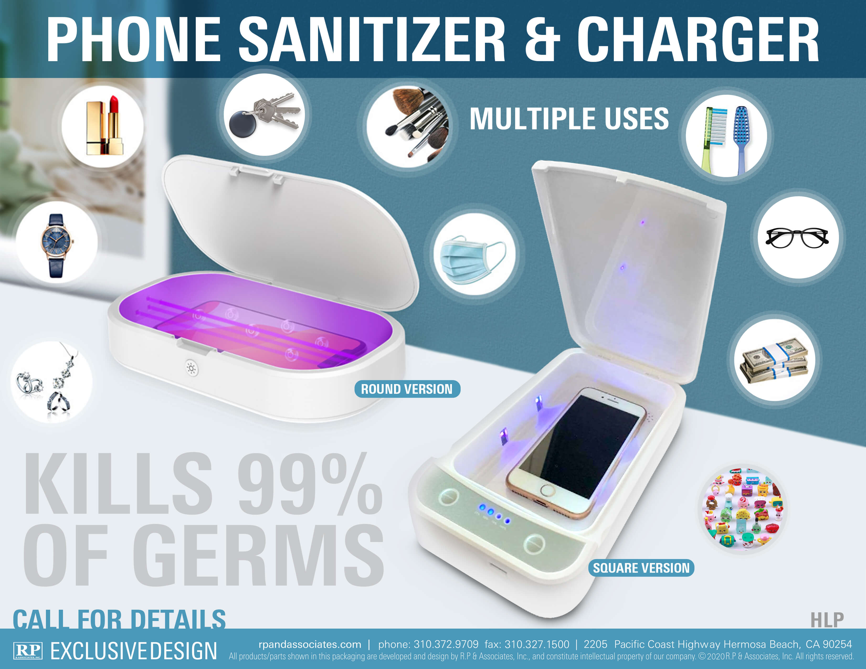 phone sanitizer charger