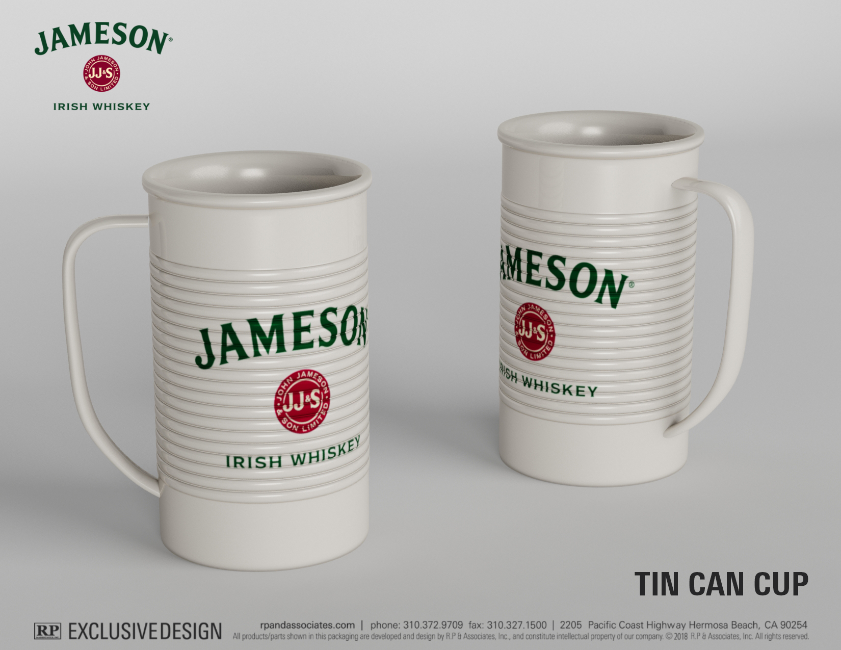 Tin Can Cups  Drinkware - Custom Branded Products - RP & Associates