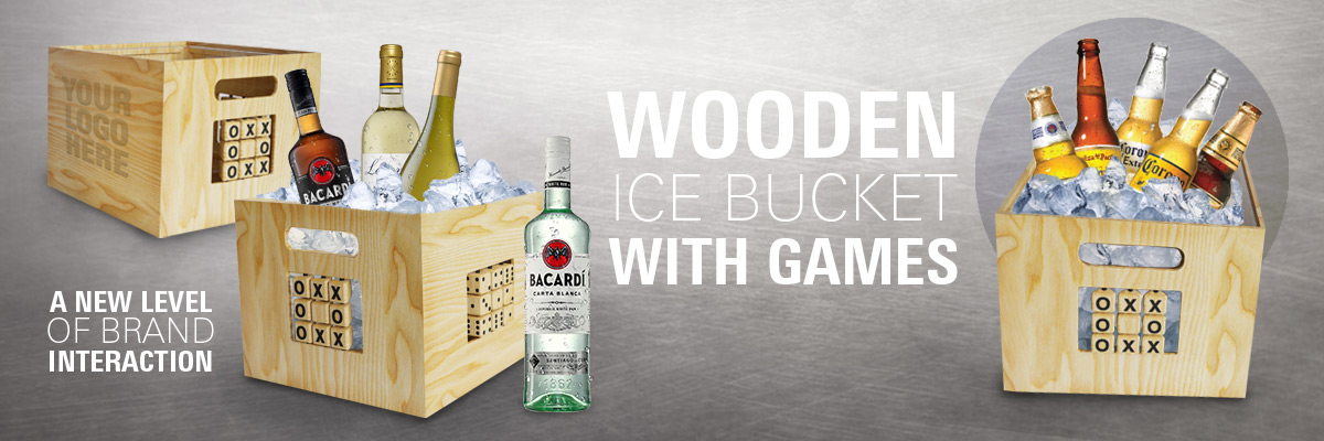 Wooden Ice Bucket
