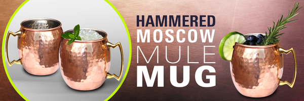 hammered moscow mule mug
