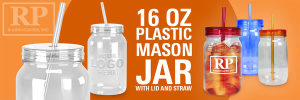 plastic mason jars