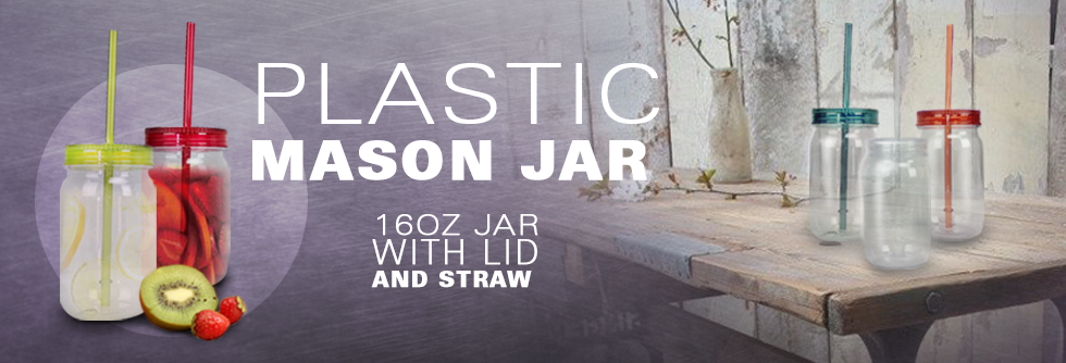 Plastic Mason Jars