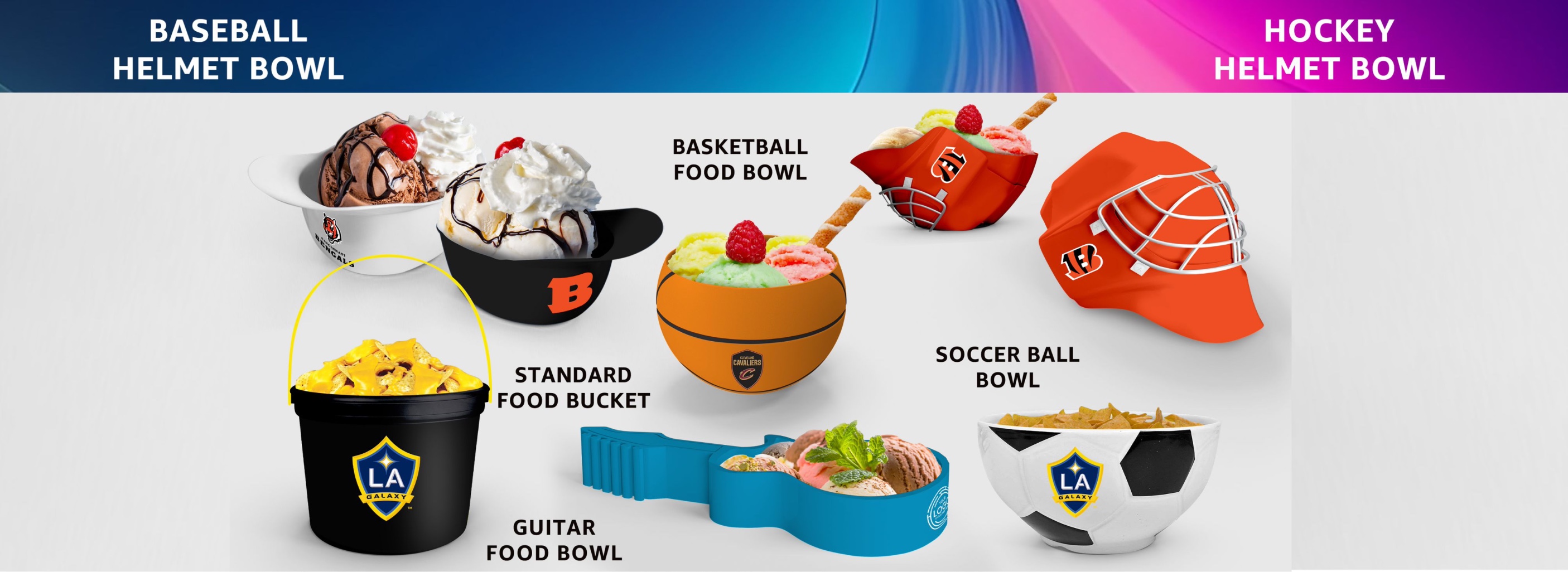 Sports Hat Bowls