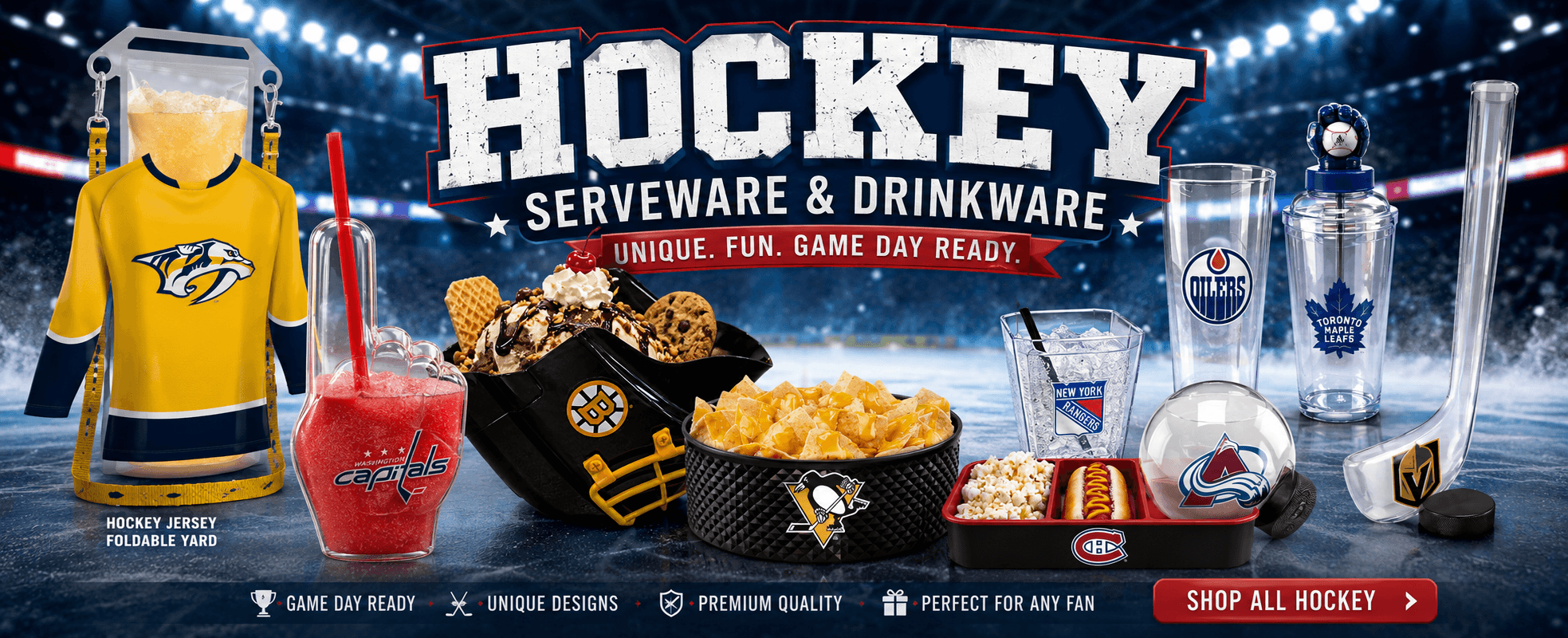 Custom hockey products and team gear